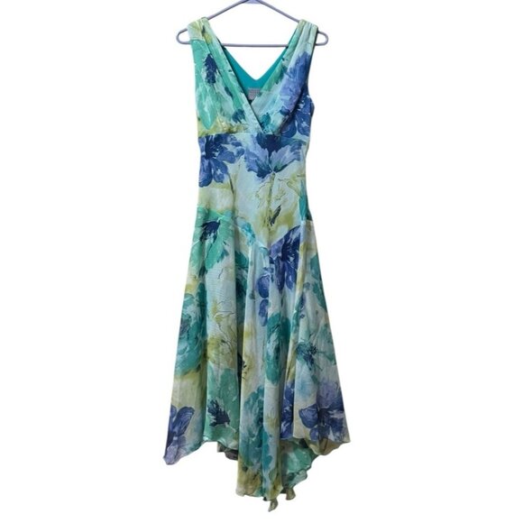 Rabbit Designs Woman Sleeveless Fit And Flare Size 6 Colorful Dress Lined Artsy - Picture 1 of 9